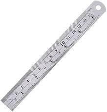 Steel Scale 6"